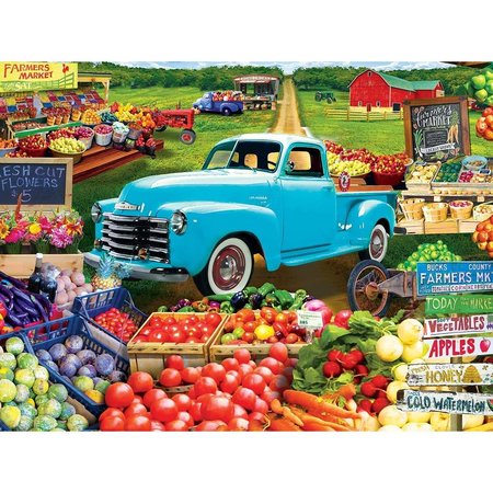 THE MOUNTAIN VALLEY® SPRING WATER Master Pieces 31994 Farmers Market Locally Grown Puzzle - 750 Piece 31994